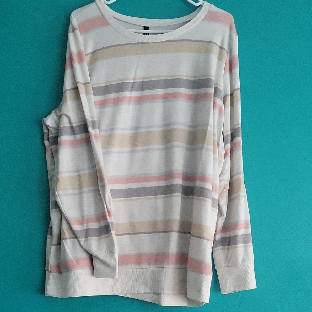 Striped Long Sleeve Sweater